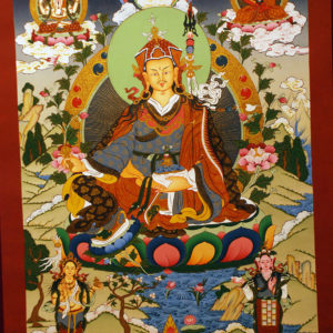 guru padmasambhava thangka