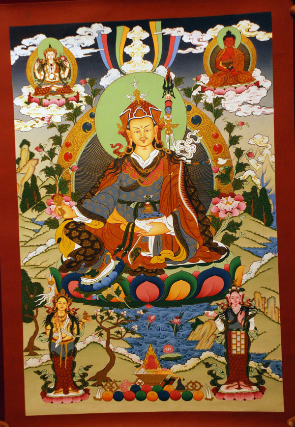 guru padmasambhava thangka