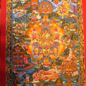 Buddha life thangka